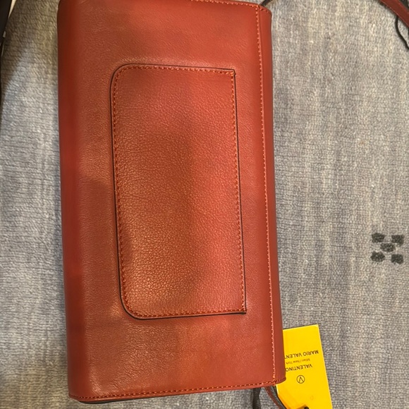 Valentino by Mario Valentino Cocoette Red Leather Bag - NWT - Picture 6 of 13